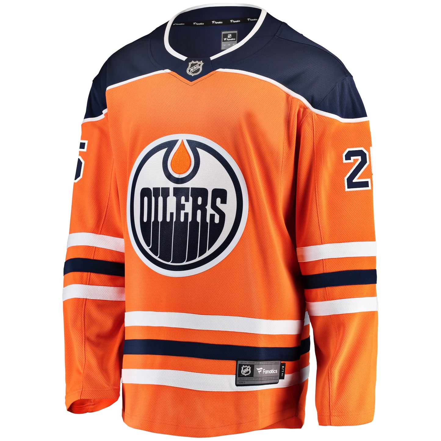 Darnell Nurse Edmonton Oilers Fanatics Branded Breakaway Player Jersey - Orange