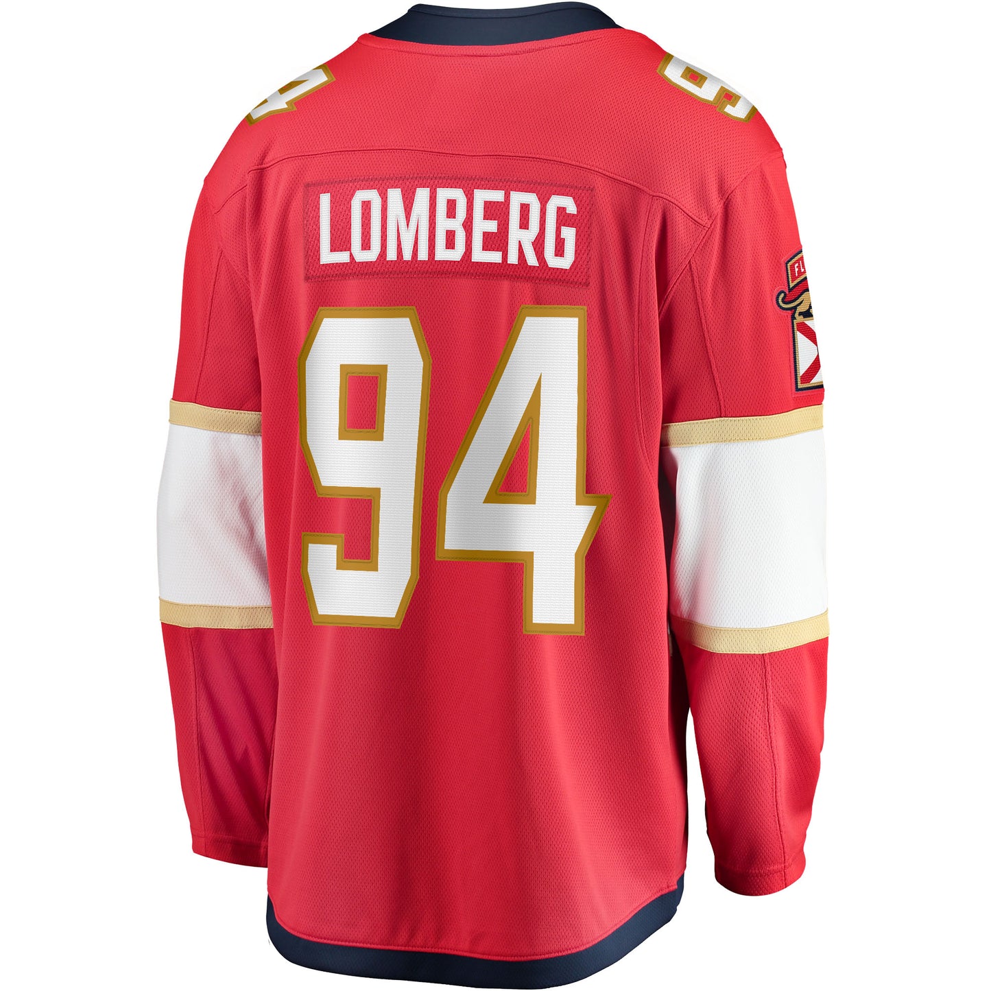Ryan Lomberg Florida Panthers Fanatics Branded Home Breakaway Player Jersey - Red